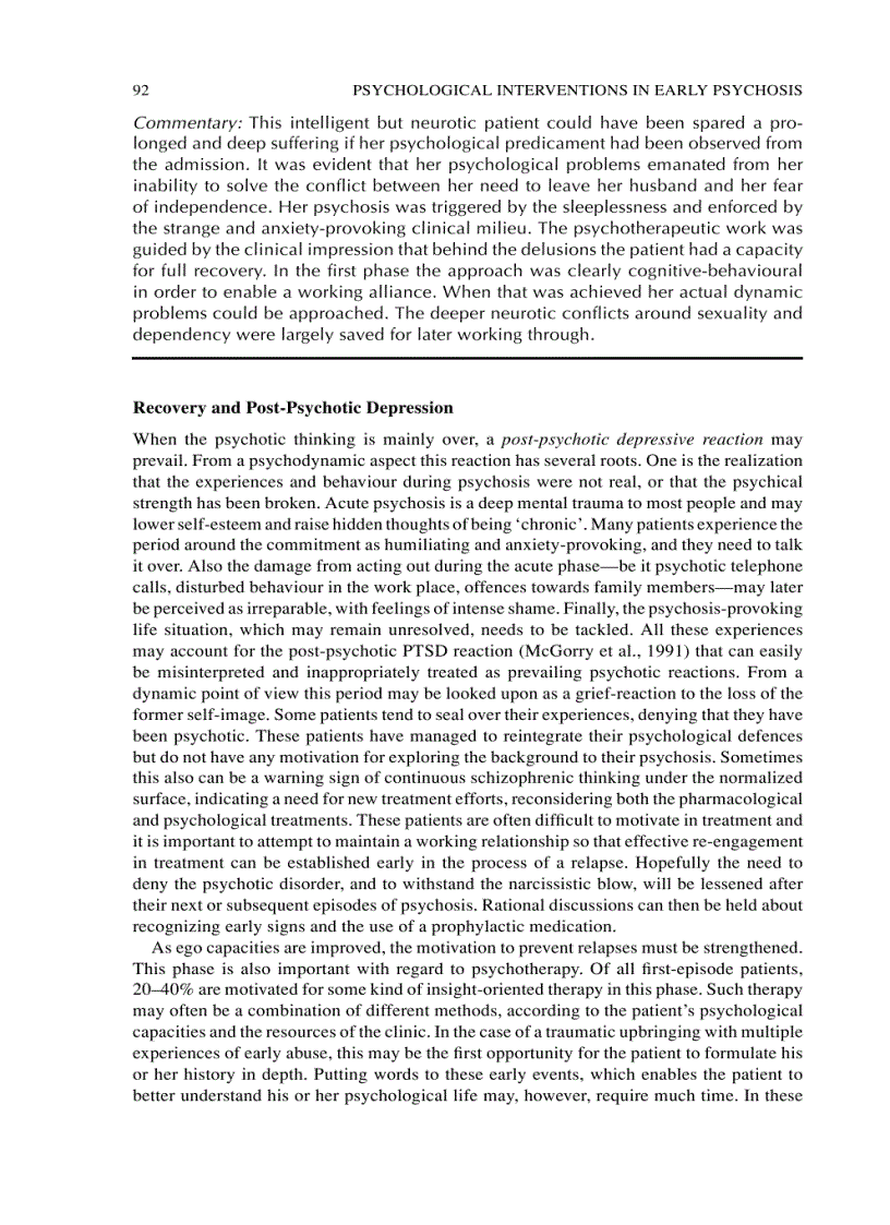 image for page Psychological Interventions in Early Psychosis