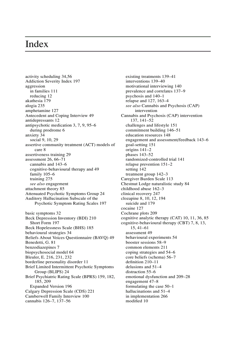 image for page Psychological Interventions in Early Psychosis