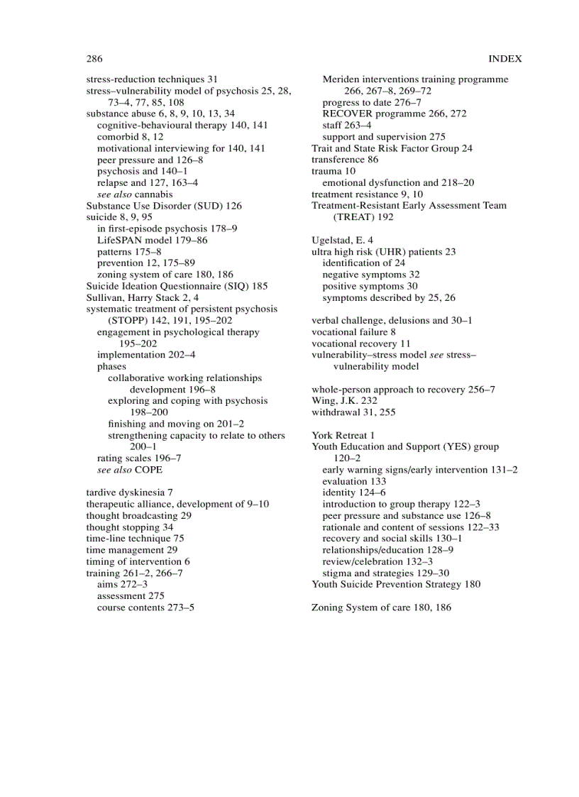 image for page Psychological Interventions in Early Psychosis