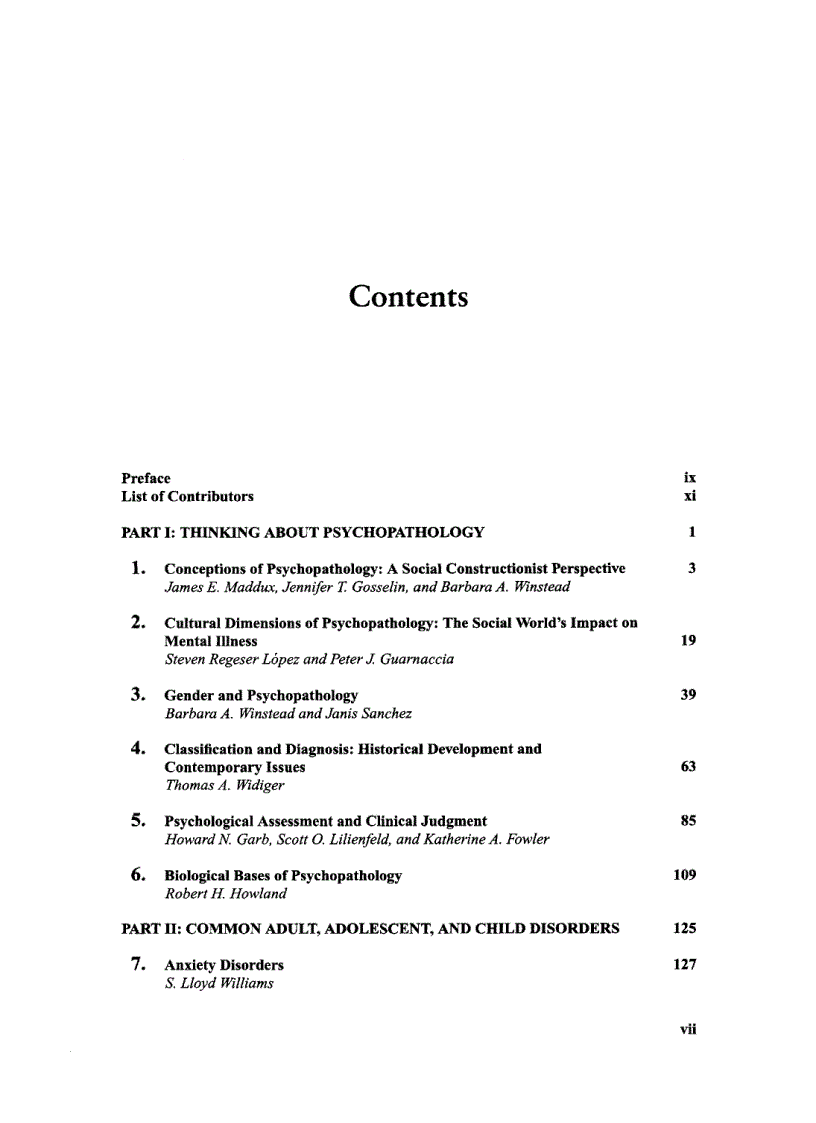 image for page Psychopathology Foundations for a Contemporary Understanding