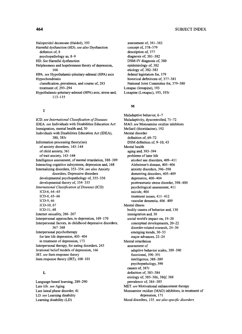 image for page Psychopathology Foundations for a Contemporary Understanding