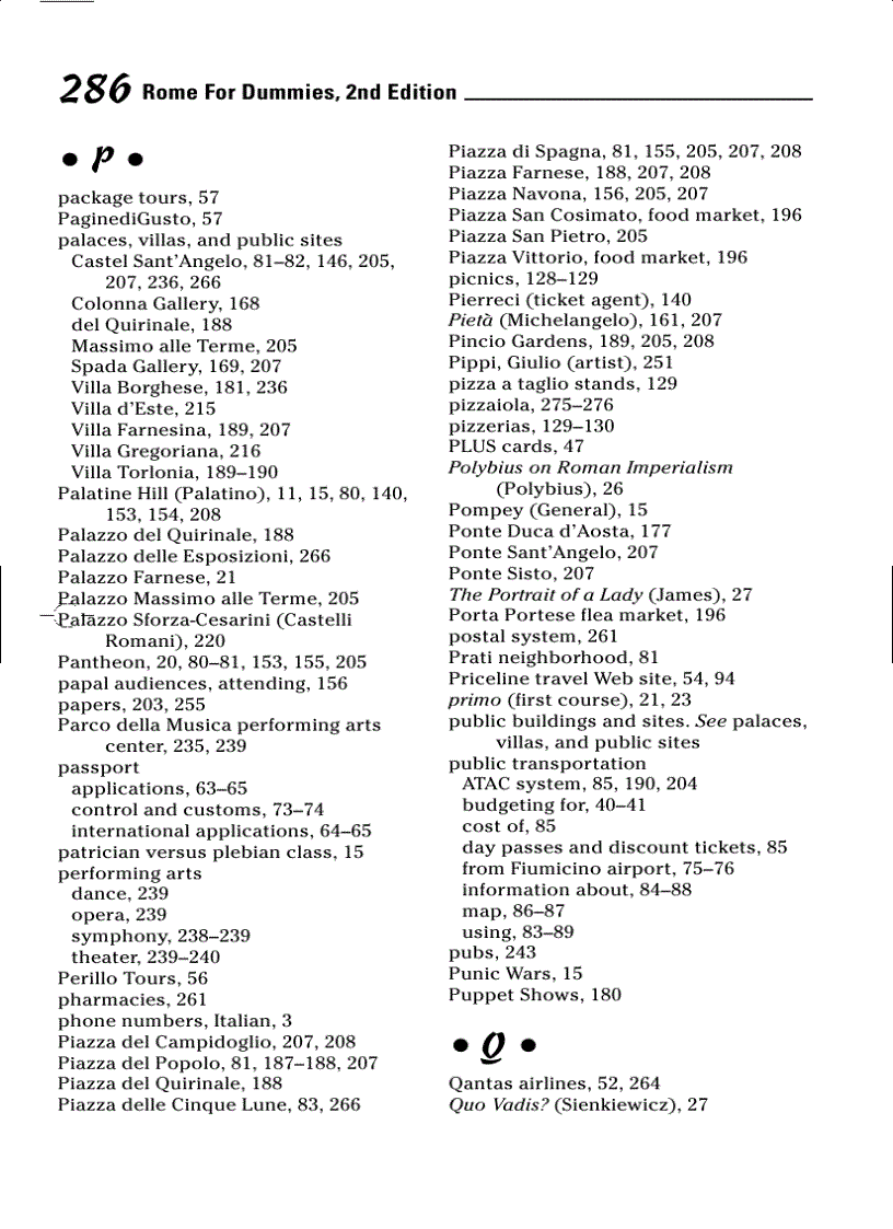 image for page Rome For Dummies