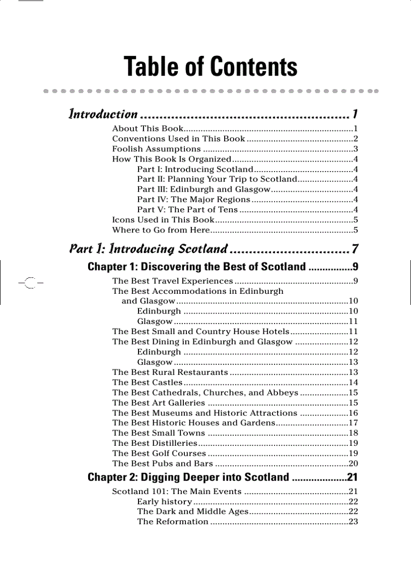 image for page Scotland for Dummies