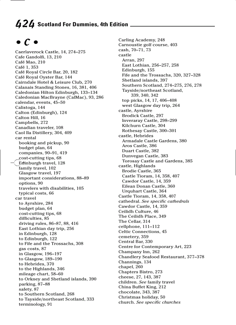 image for page Scotland for Dummies