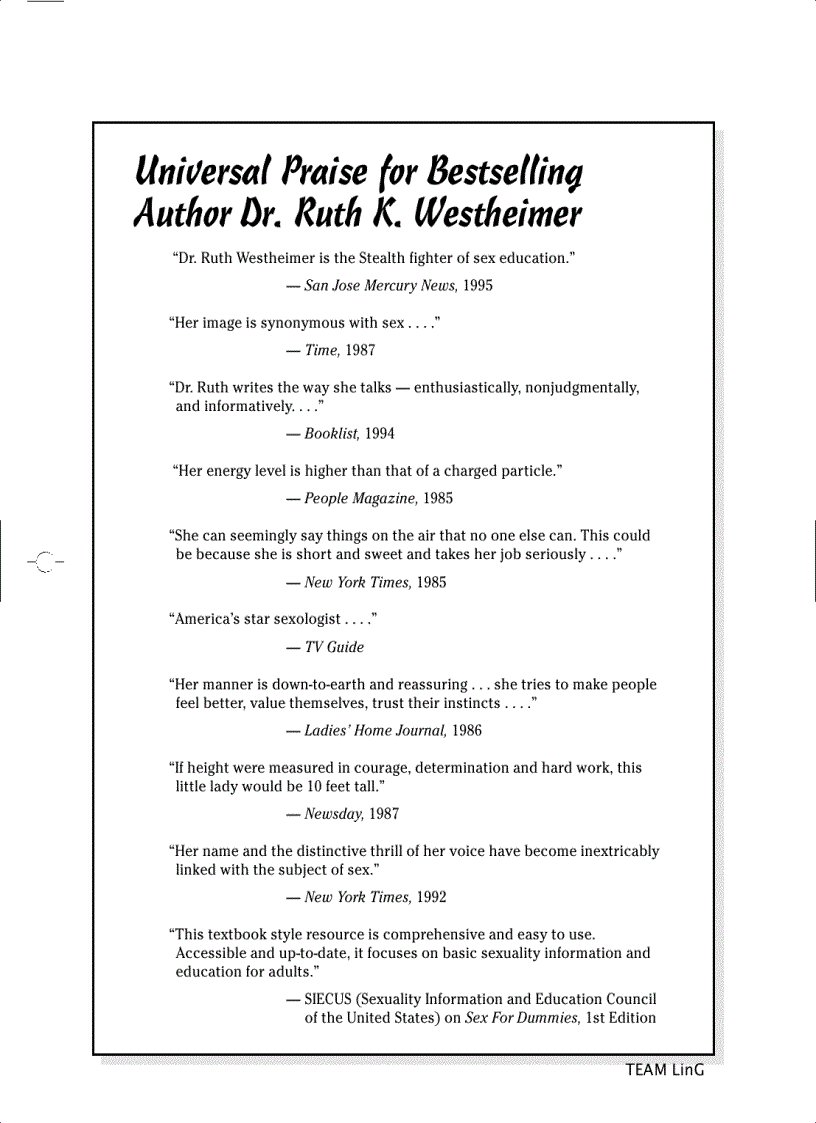 image for page Sex For Dummies