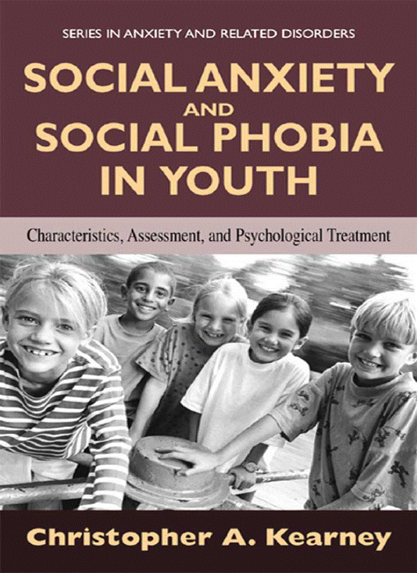 Social Anxiety and Social Phobia in Youth