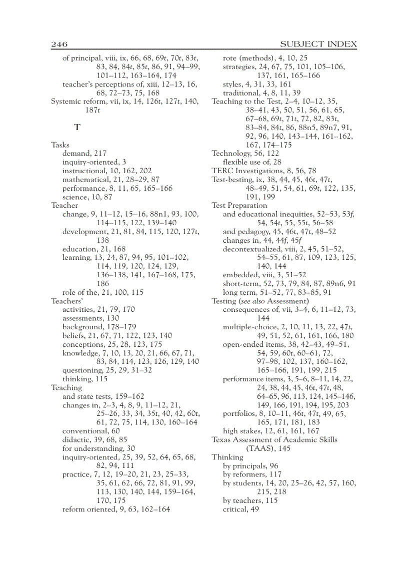 image for page The Ambiguity of Teaching to the Test