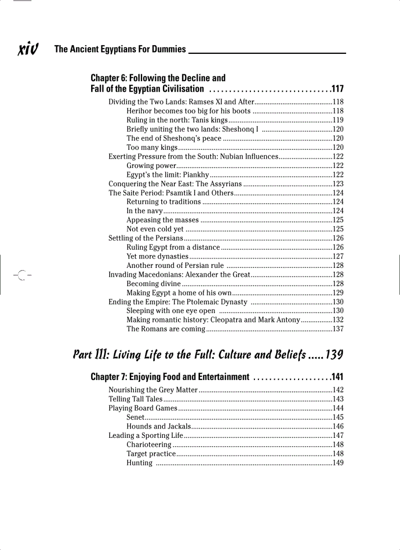 image for page The Ancient Egyptians For Dummies