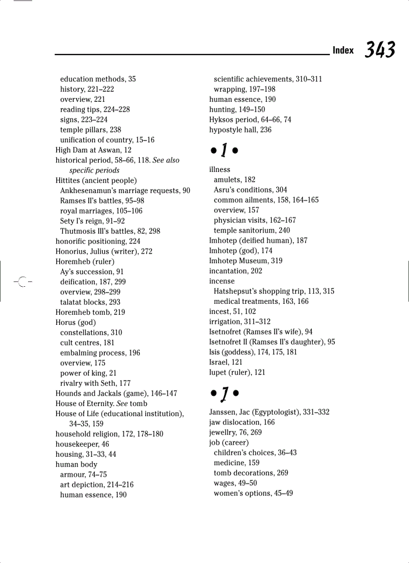 image for page The Ancient Egyptians For Dummies
