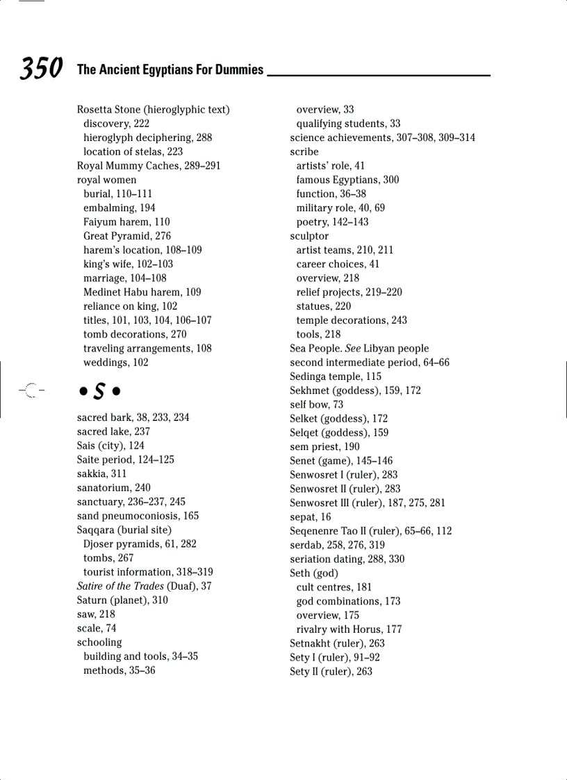 image for page The Ancient Egyptians For Dummies