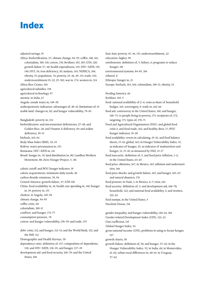 image for page The Atlas of World Hunger 1st Edition