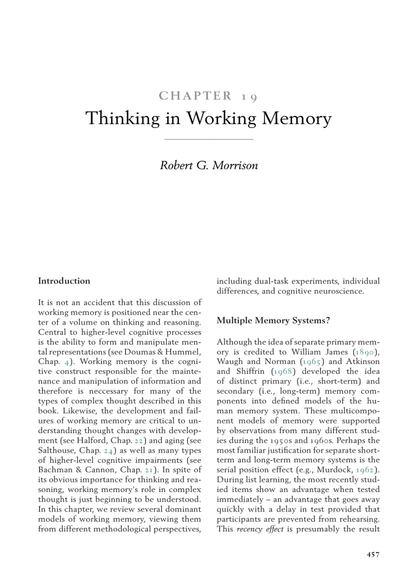 image for page The Cambridge Handbook of Thinking and Reasoning