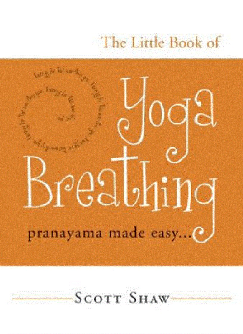 image for page The Little Book of Yoga Breathing Pranayama Made Eas