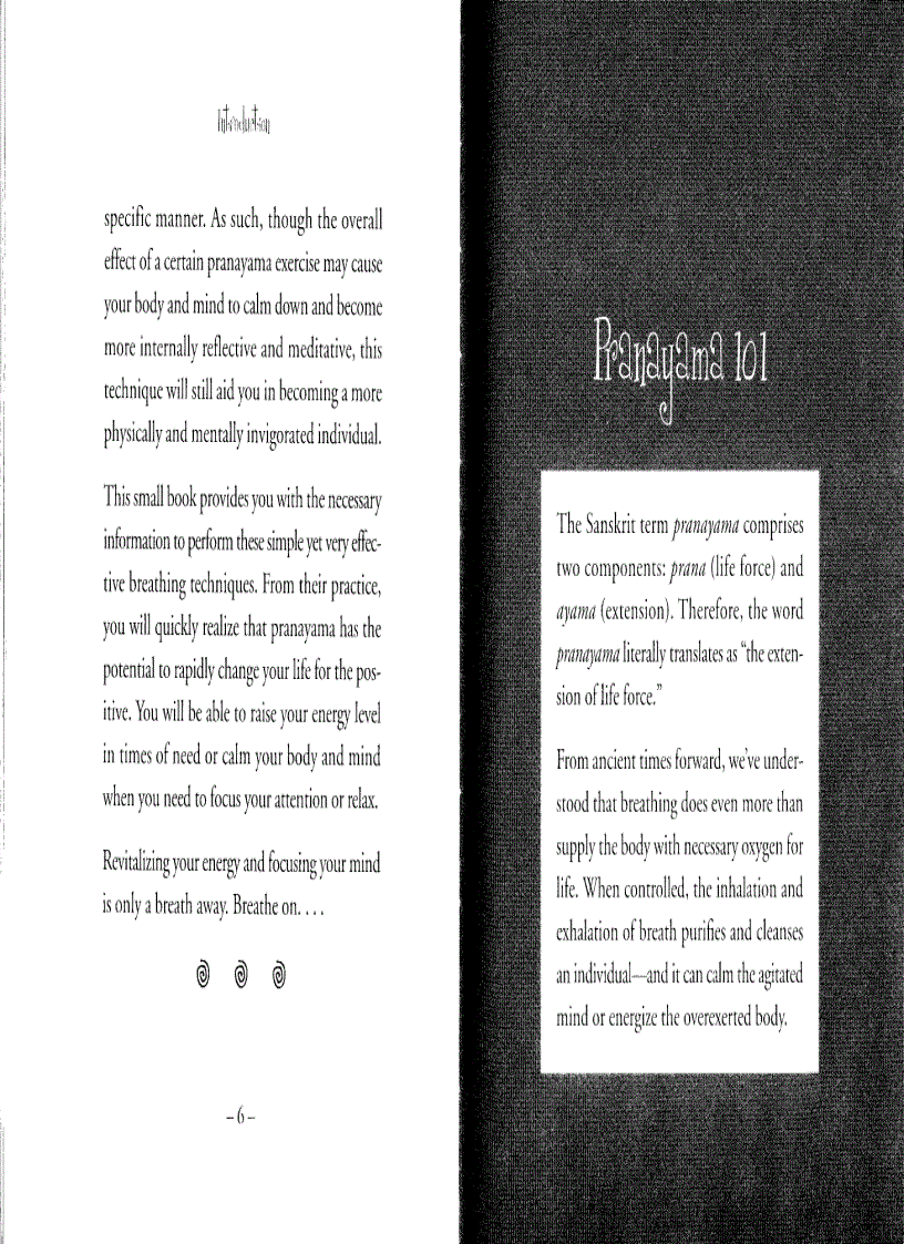 image for page The Little Book of Yoga Breathing Pranayama Made Eas