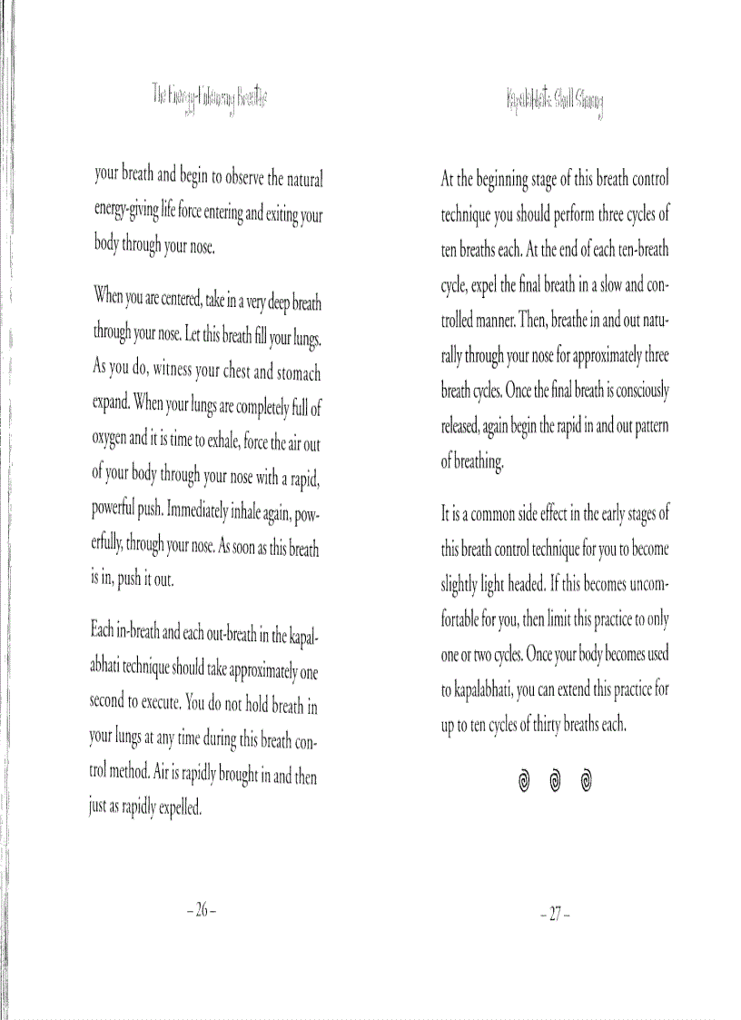 image for page The Little Book of Yoga Breathing Pranayama Made Eas