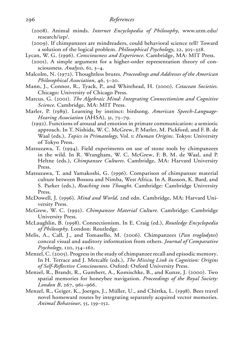 image for page The Philosophy of Animal Minds