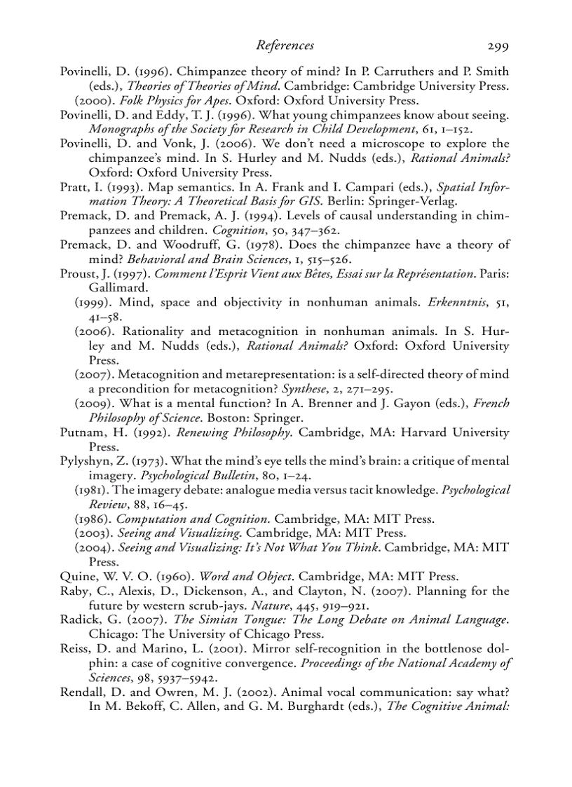 image for page The Philosophy of Animal Minds