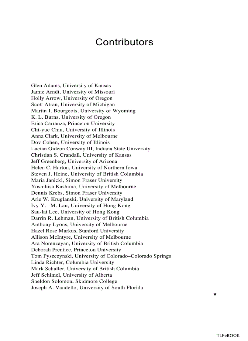 image for page The Psychological Foundations of Culture