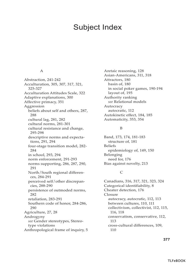 image for page The Psychological Foundations of Culture