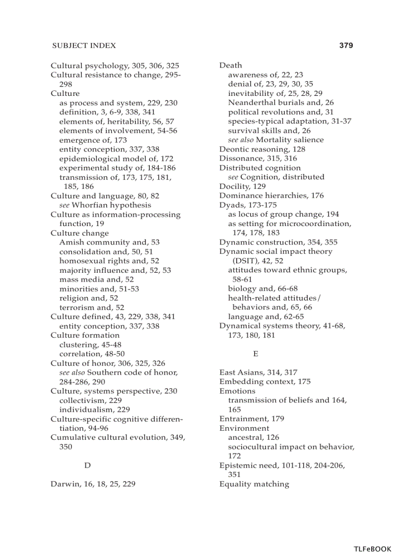 image for page The Psychological Foundations of Culture