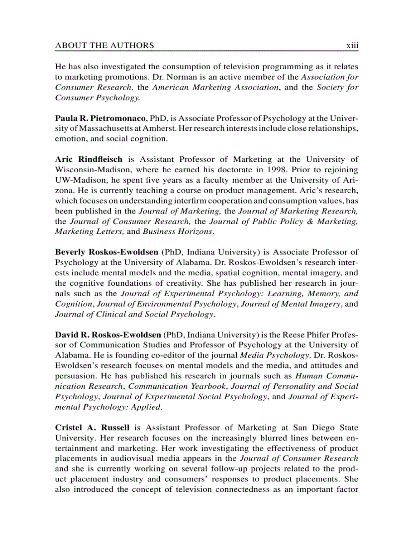 image for page The Psychology of Entertainment Media