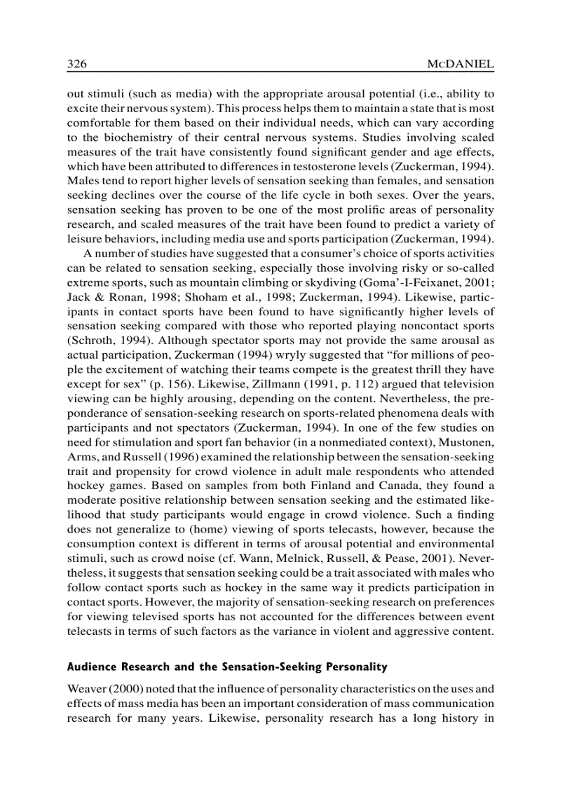 image for page The Psychology of Entertainment Media