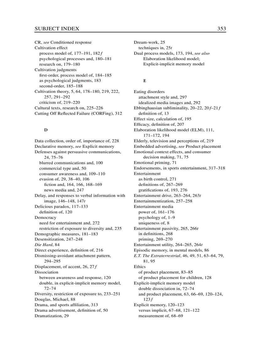 image for page The Psychology of Entertainment Media