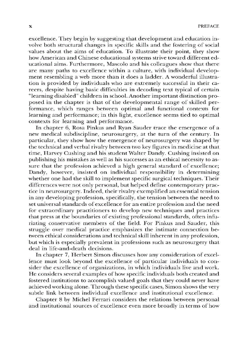 image for page The Pursuit of Excellence Through Education