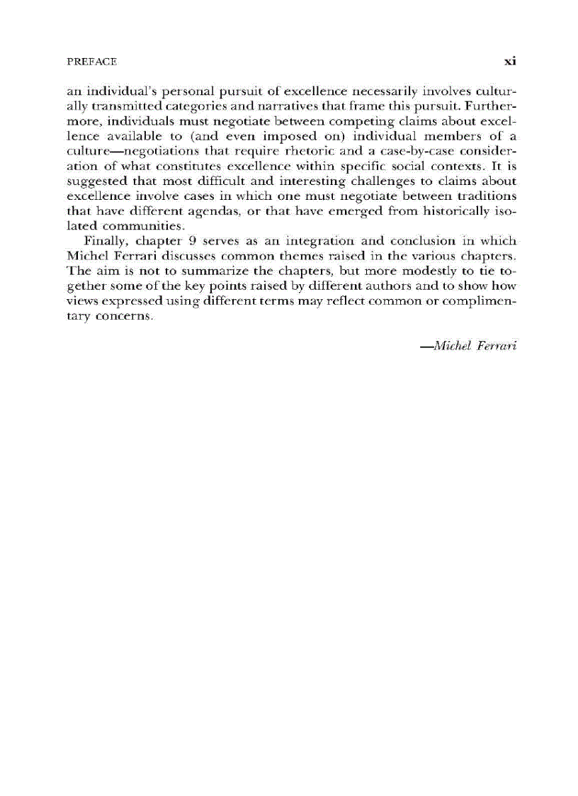 image for page The Pursuit of Excellence Through Education