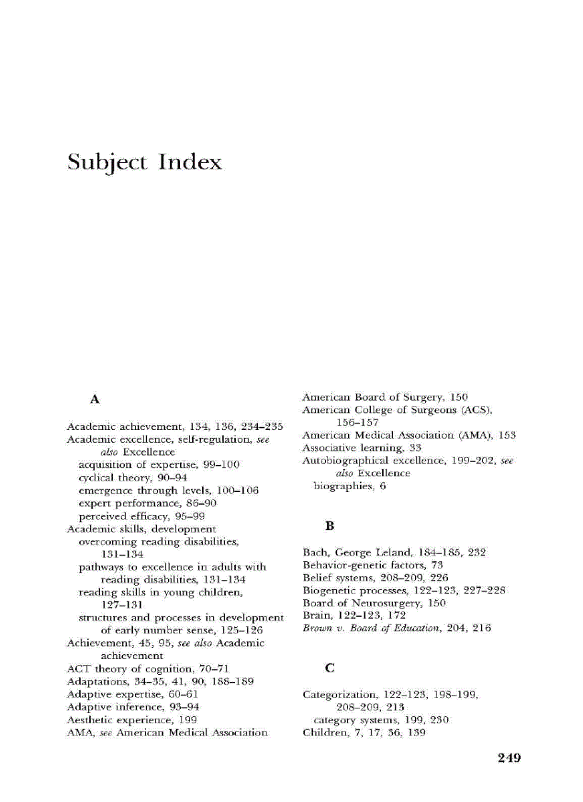 image for page The Pursuit of Excellence Through Education