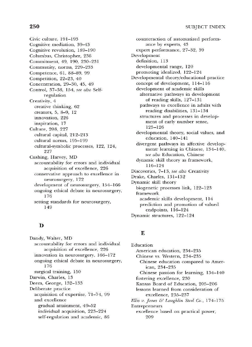 image for page The Pursuit of Excellence Through Education