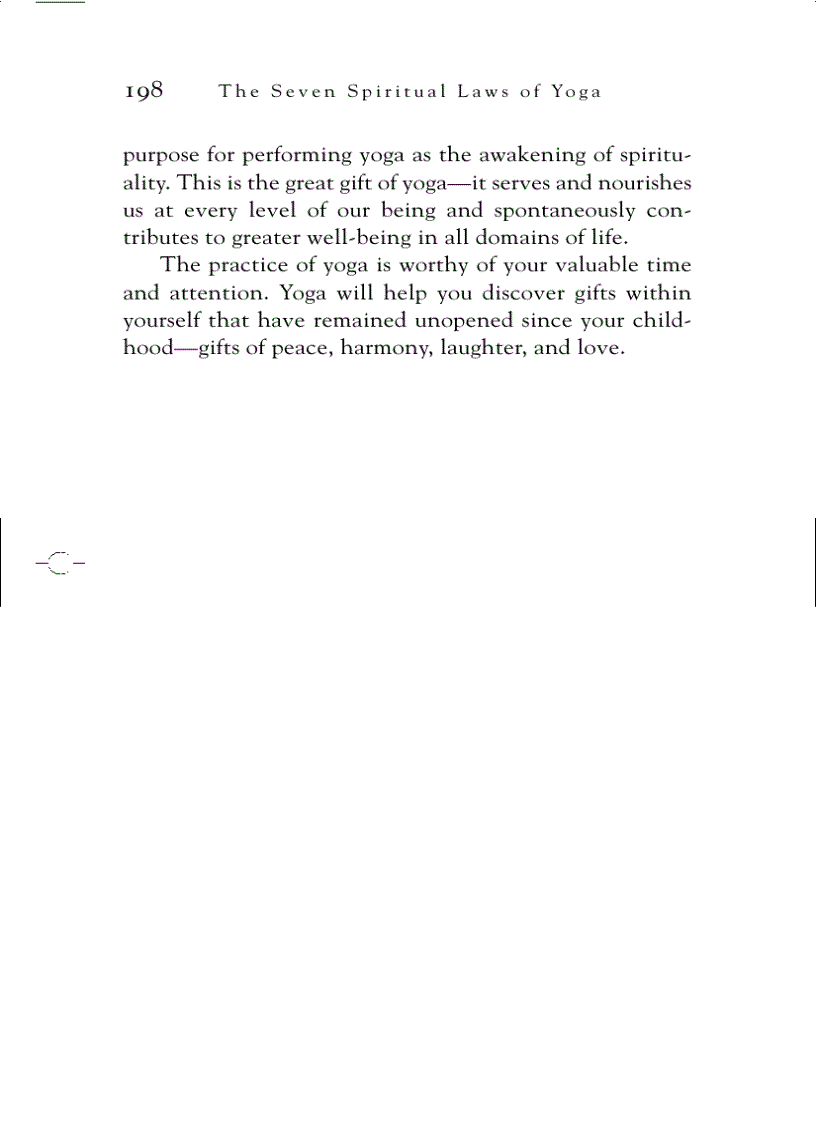 image for page The Seven Spiritual Laws of Yoga