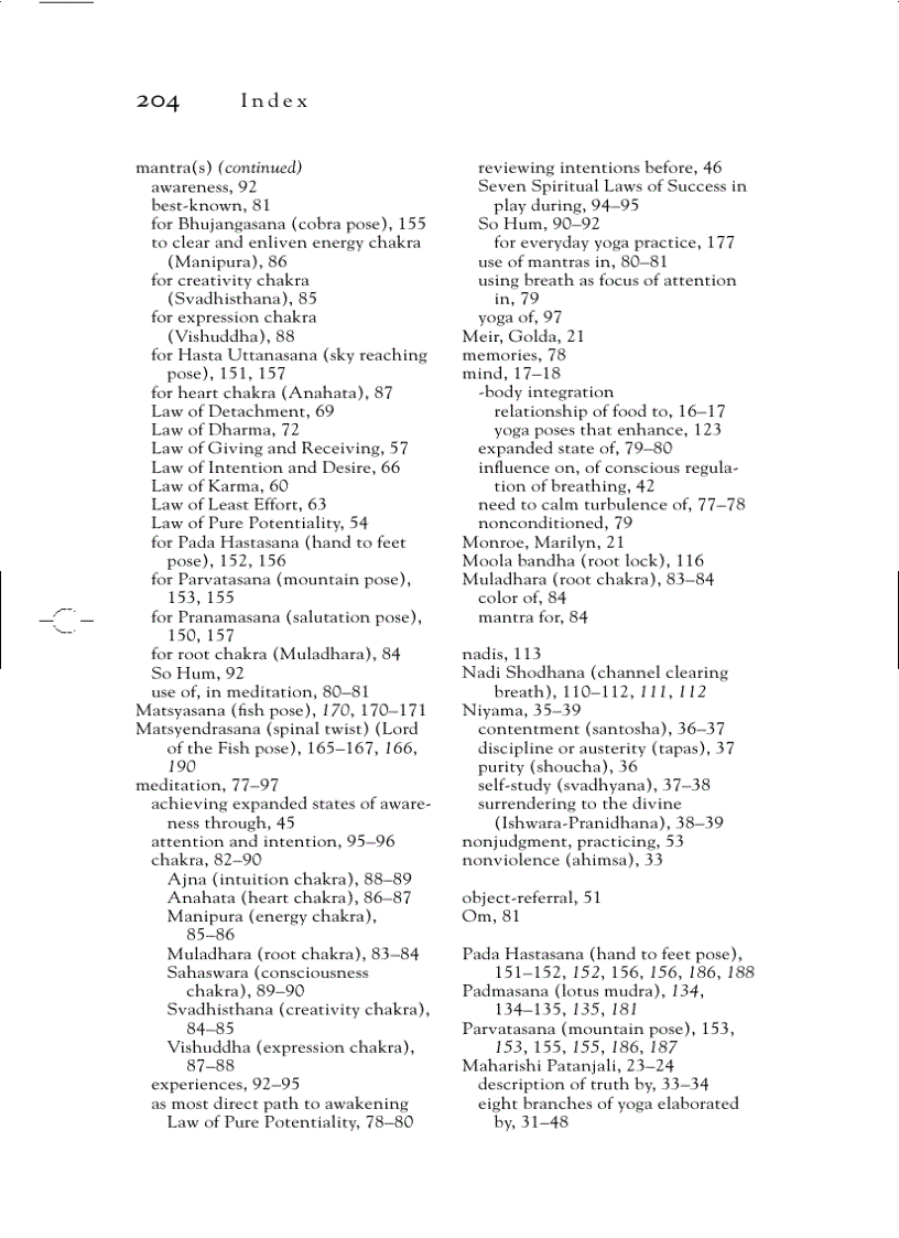 image for page The Seven Spiritual Laws of Yoga