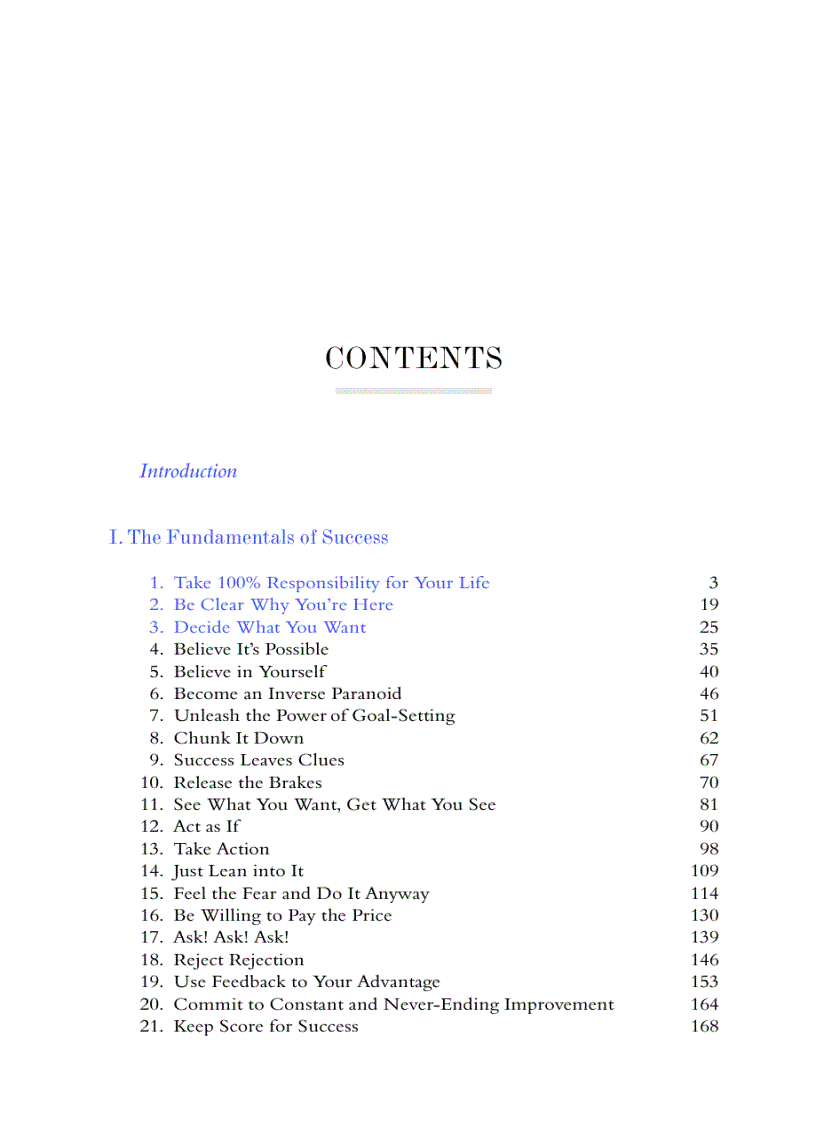 image for page The Success Principle First Edition