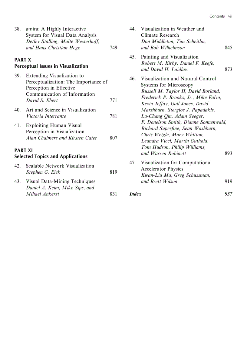 image for page The Visualization Handbook 1st Edition