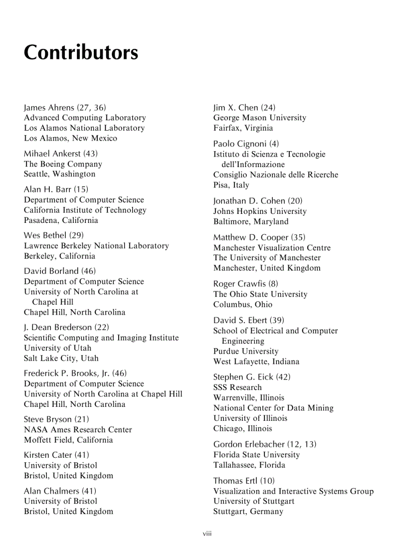 image for page The Visualization Handbook 1st Edition