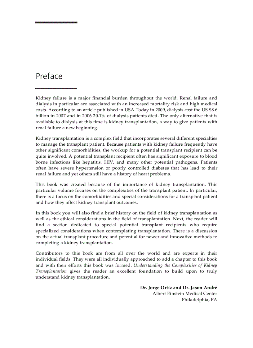 image for page Understanding the Complexities of Kidney Transplantation