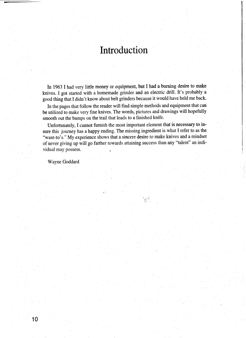 image for page Wayne Goddards 50 Knife Shop