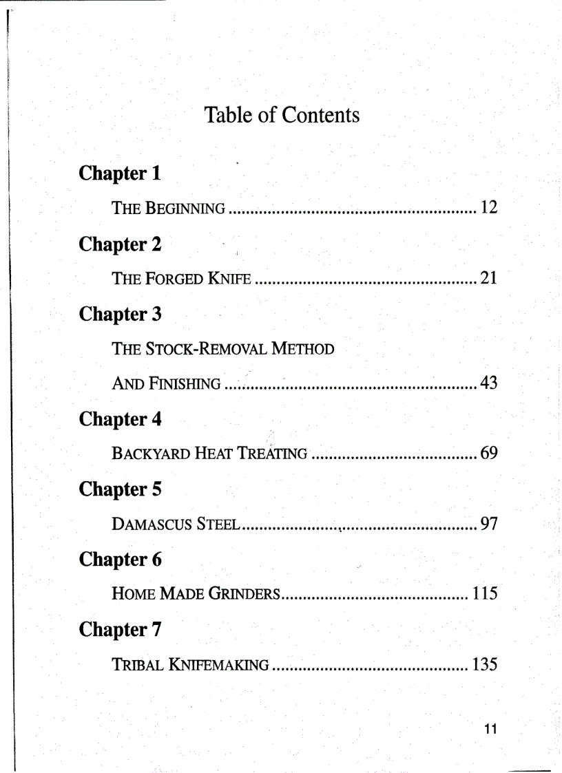 image for page Wayne Goddards 50 Knife Shop