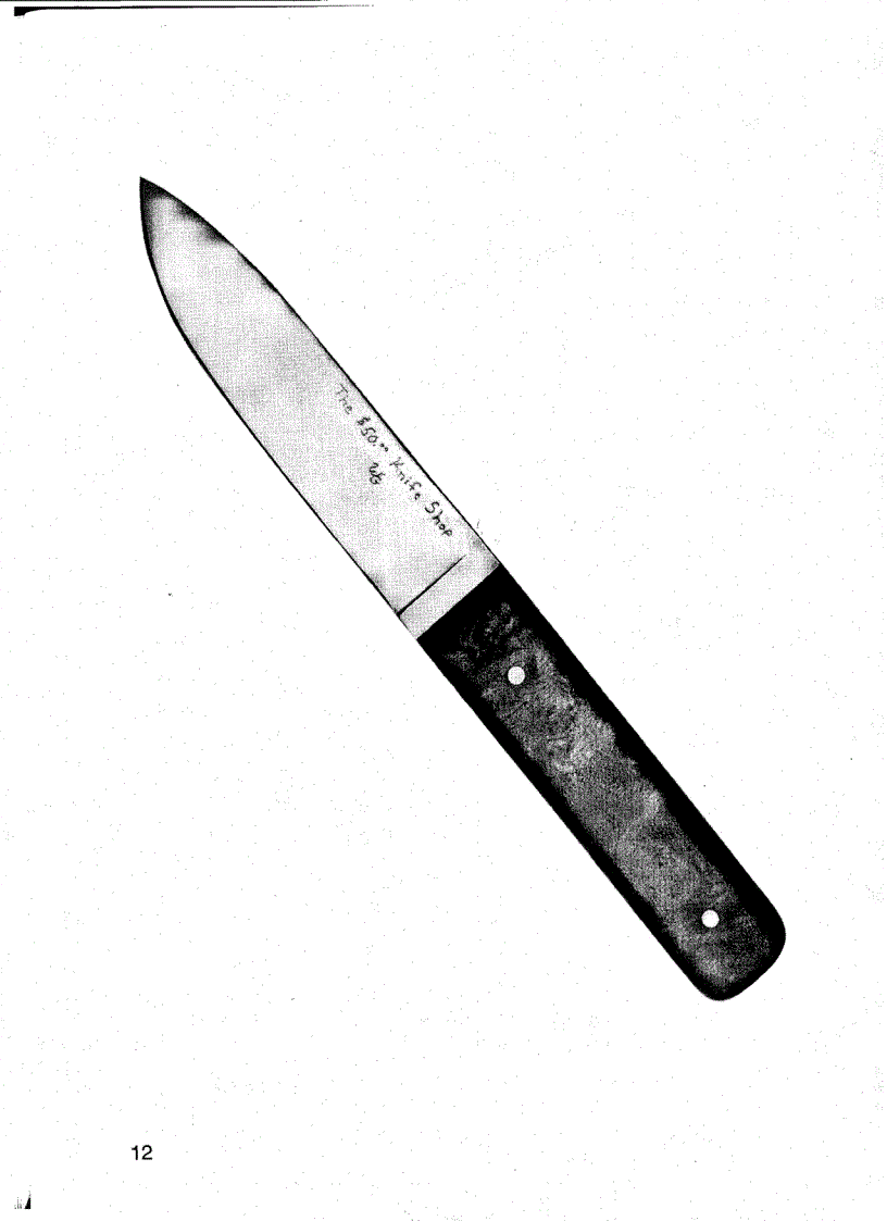 image for page Wayne Goddards 50 Knife Shop