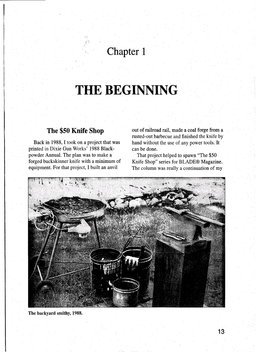 image for page Wayne Goddards 50 Knife Shop