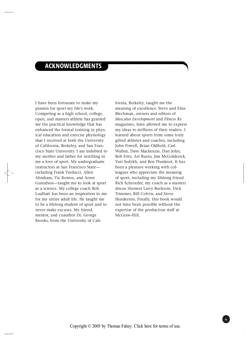 image for page Weight Training Basics 1st Edition