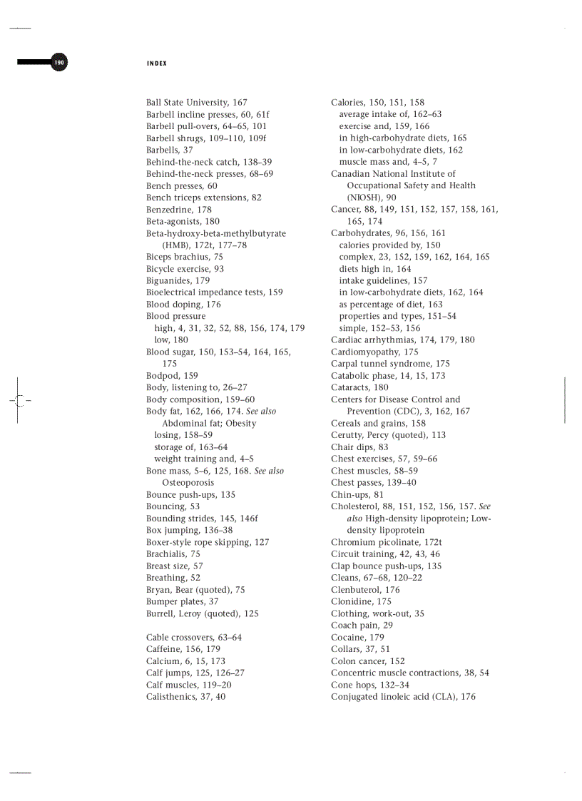 image for page Weight Training Basics 1st Edition
