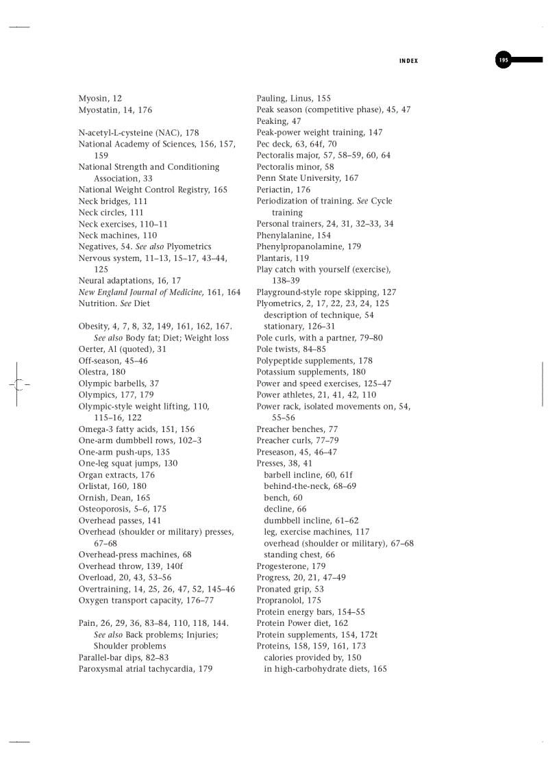 image for page Weight Training Basics 1st Edition