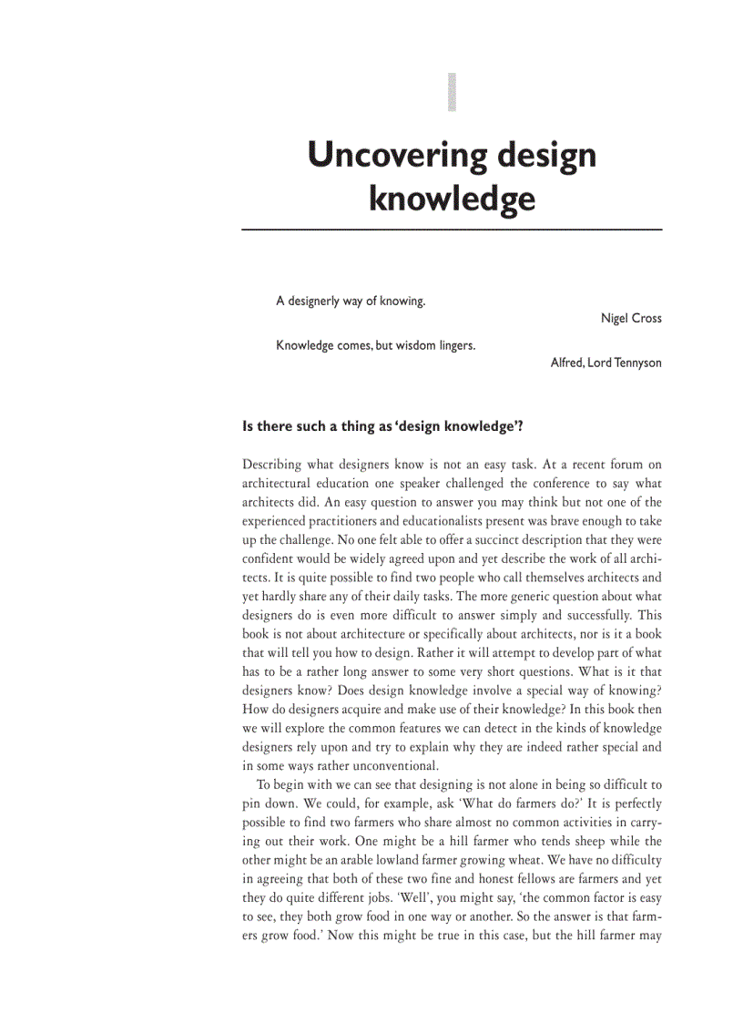 image for page What Designers Know