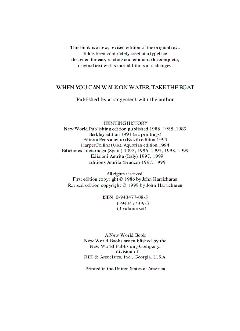 image for page When You Can Walk on Water