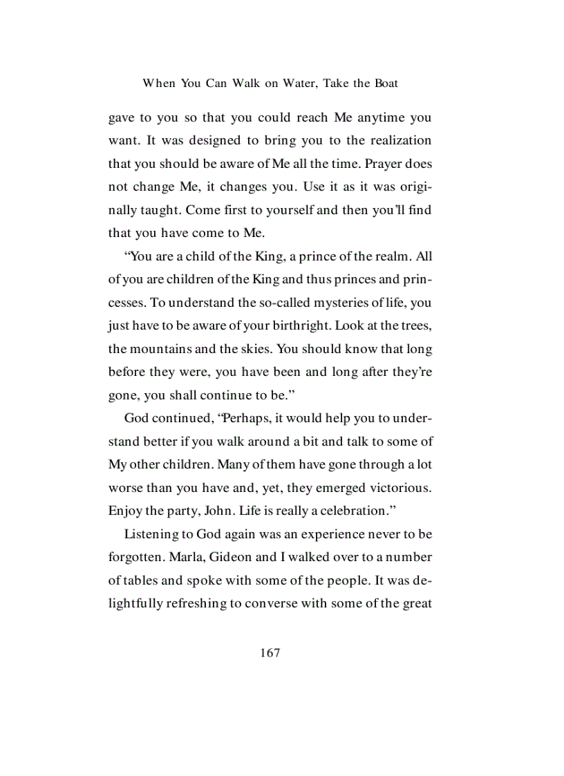 image for page When You Can Walk on Water