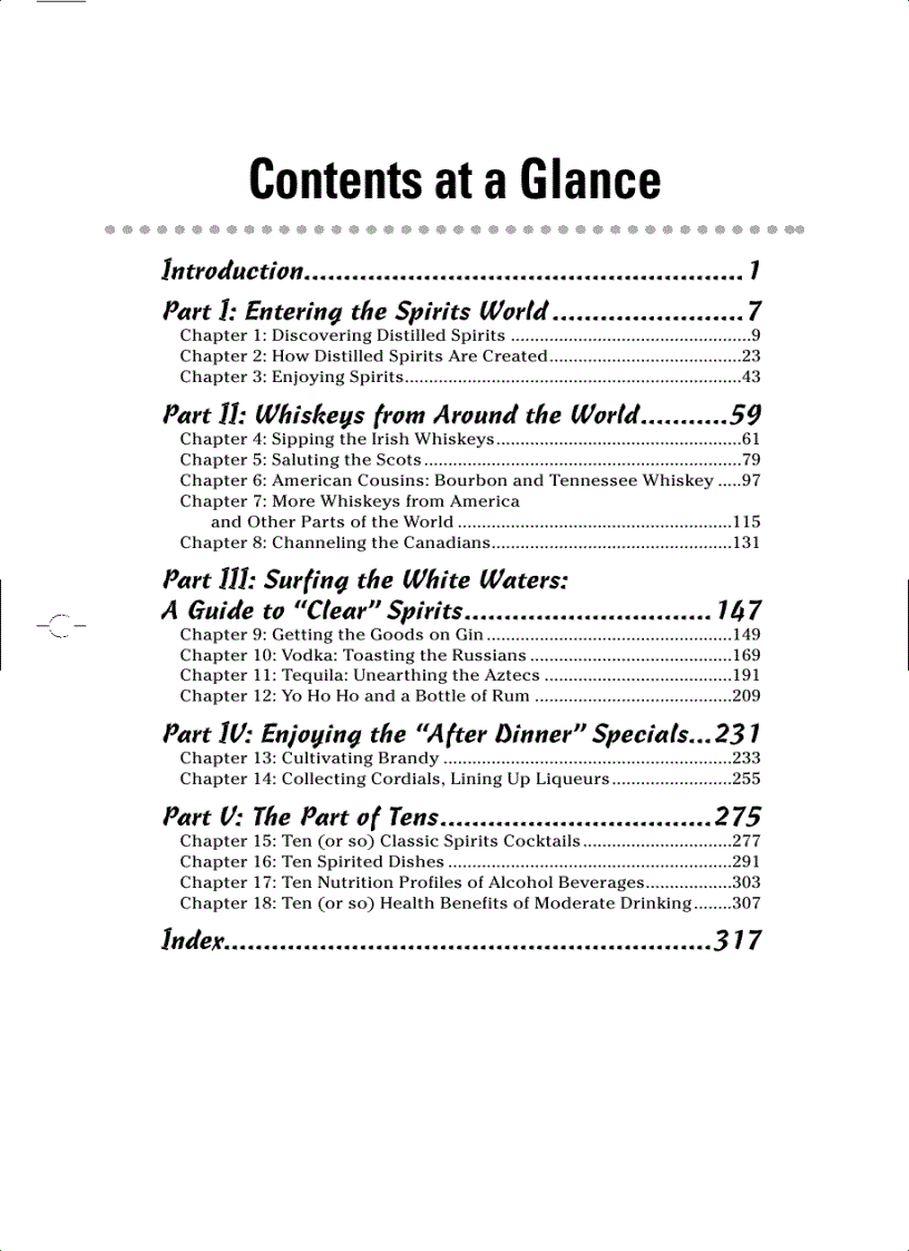 image for page Whiskey and Spirits For Dummies