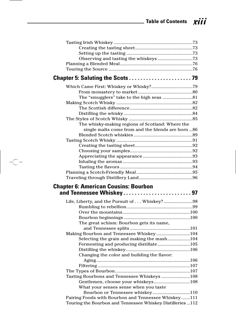 image for page Whiskey and Spirits For Dummies