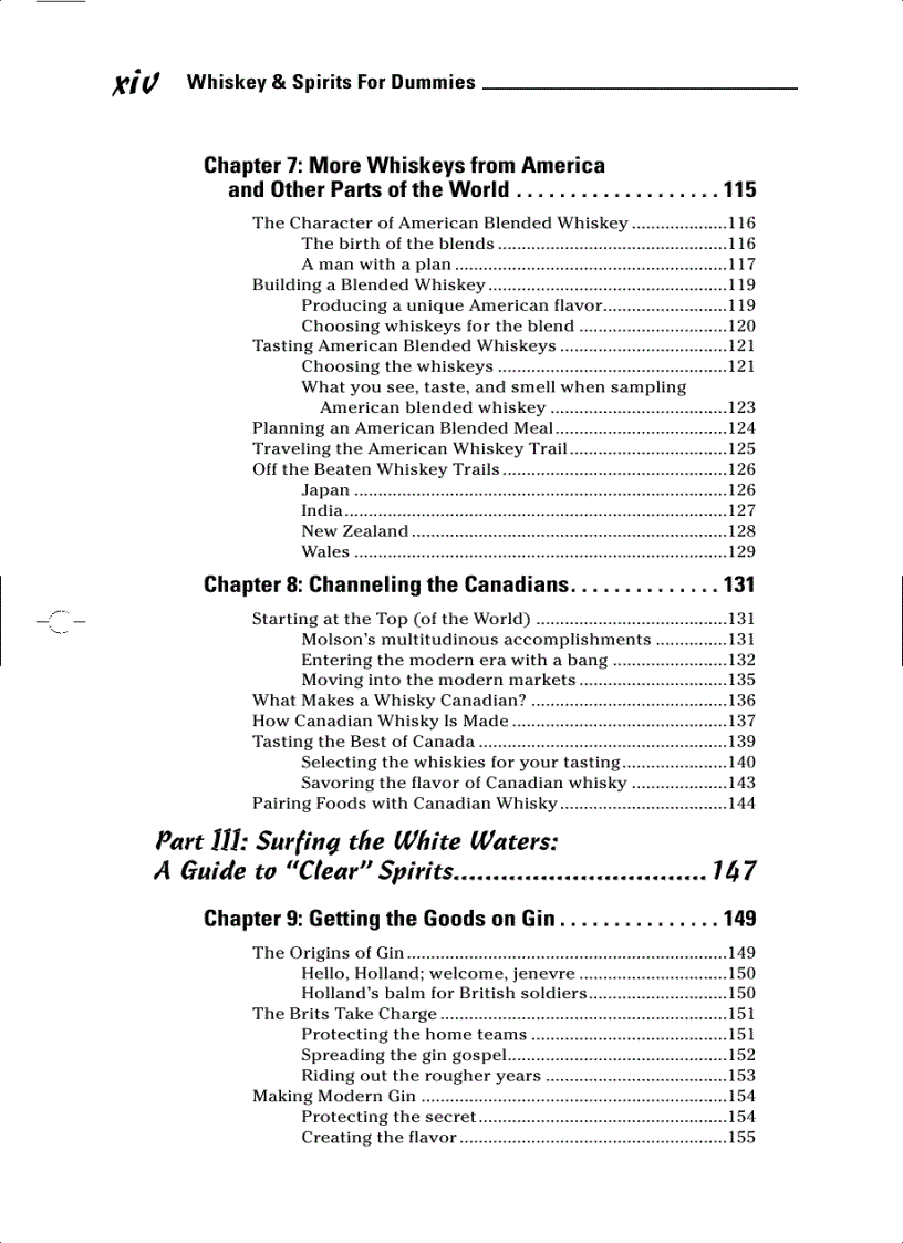 image for page Whiskey and Spirits For Dummies